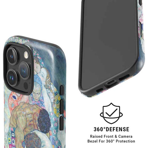 Klimt - Death and Life by Klimt iPhone 16 Pro Magsafe Impact Case